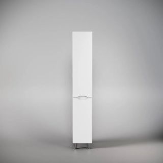 Пенал Style Line Марелла Люкс Plus L СС-00002428 30см с бельевой корзиной белый антискрейч